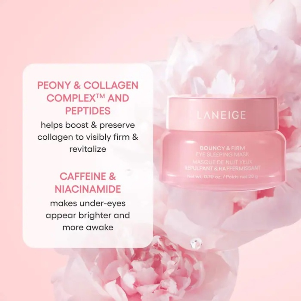 LANEIGE- Bouncy & Firm Eye Brightening Sleeping Mask - Picture 5 of 12